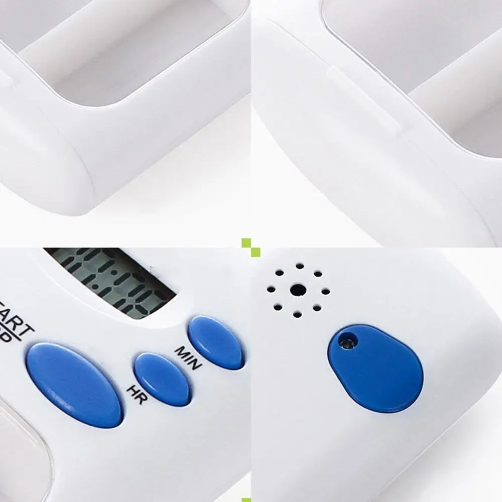 Smart Pill Box with Built-In Timer Reminder