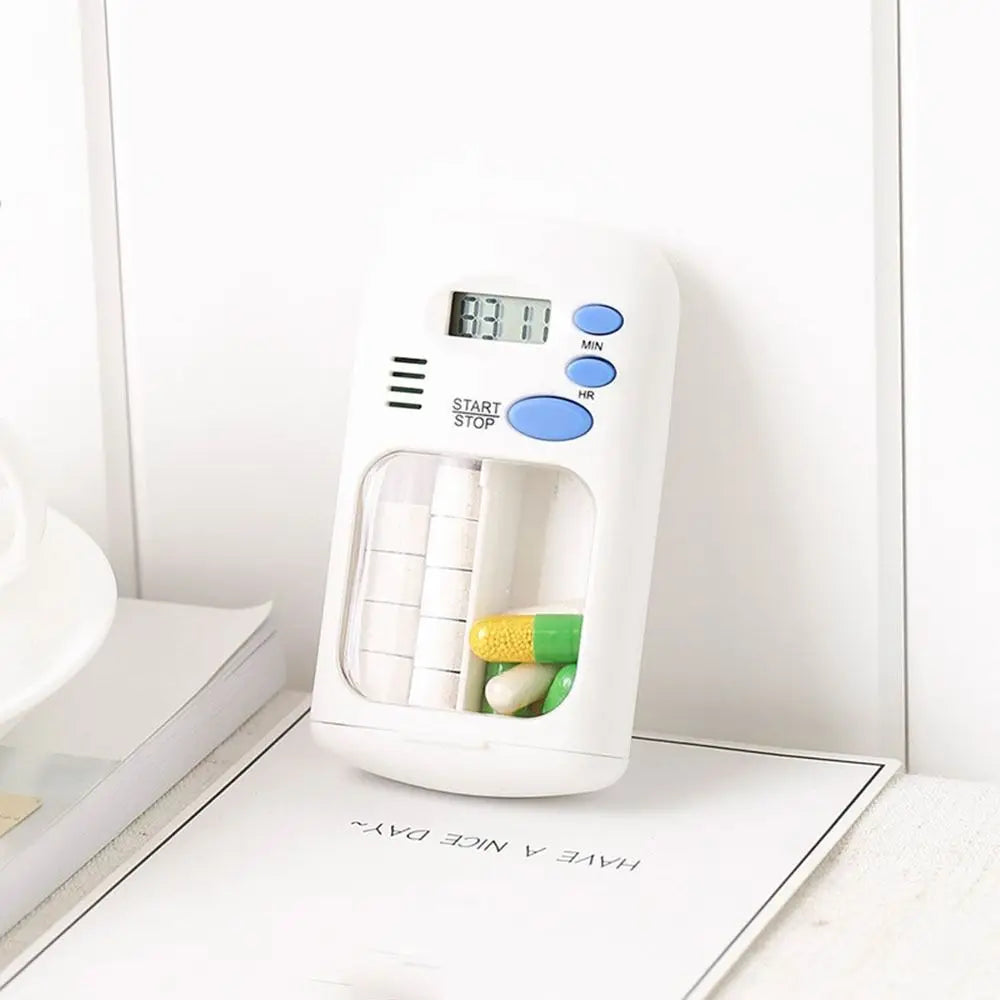 Smart Pill Box with Built-In Timer Reminder