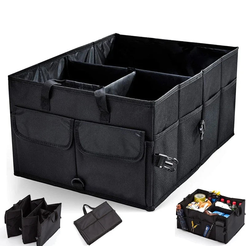 Collapsible Car Trunk Organizer – Large-Capacity, Durable & Eco-Friendly Storage Solution