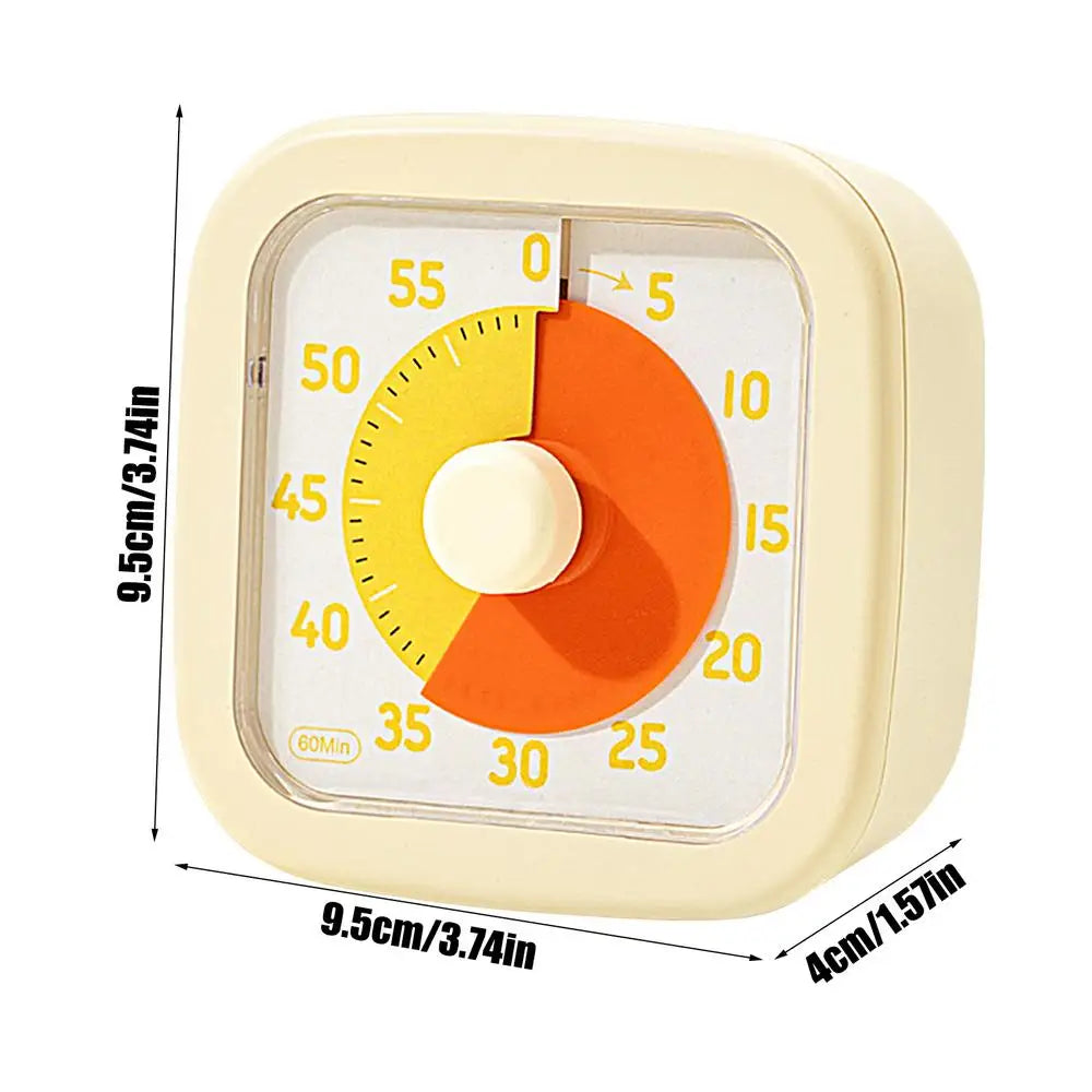 60-Minute Silent Countdown Timer